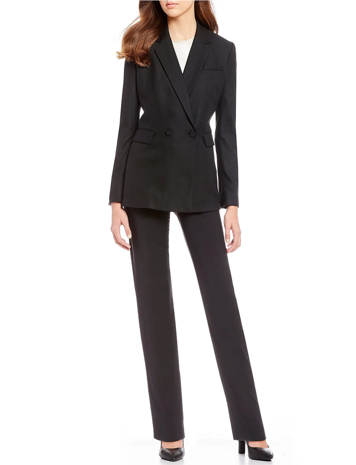 

Women's 2 Piece Suits Set for Business Lady Blazer Jacket and Pants