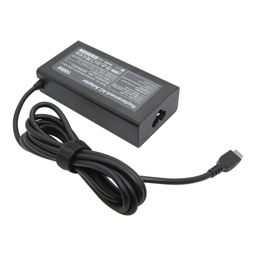 Imagem -05 - Usb c Tipo-c Carregador de Laptop Adaptador ac para Lenovo Idea Pad5 Pro16 Fonte de Alimentação Adl100ylc3a Adl100ydc3a 20v 5a 100w