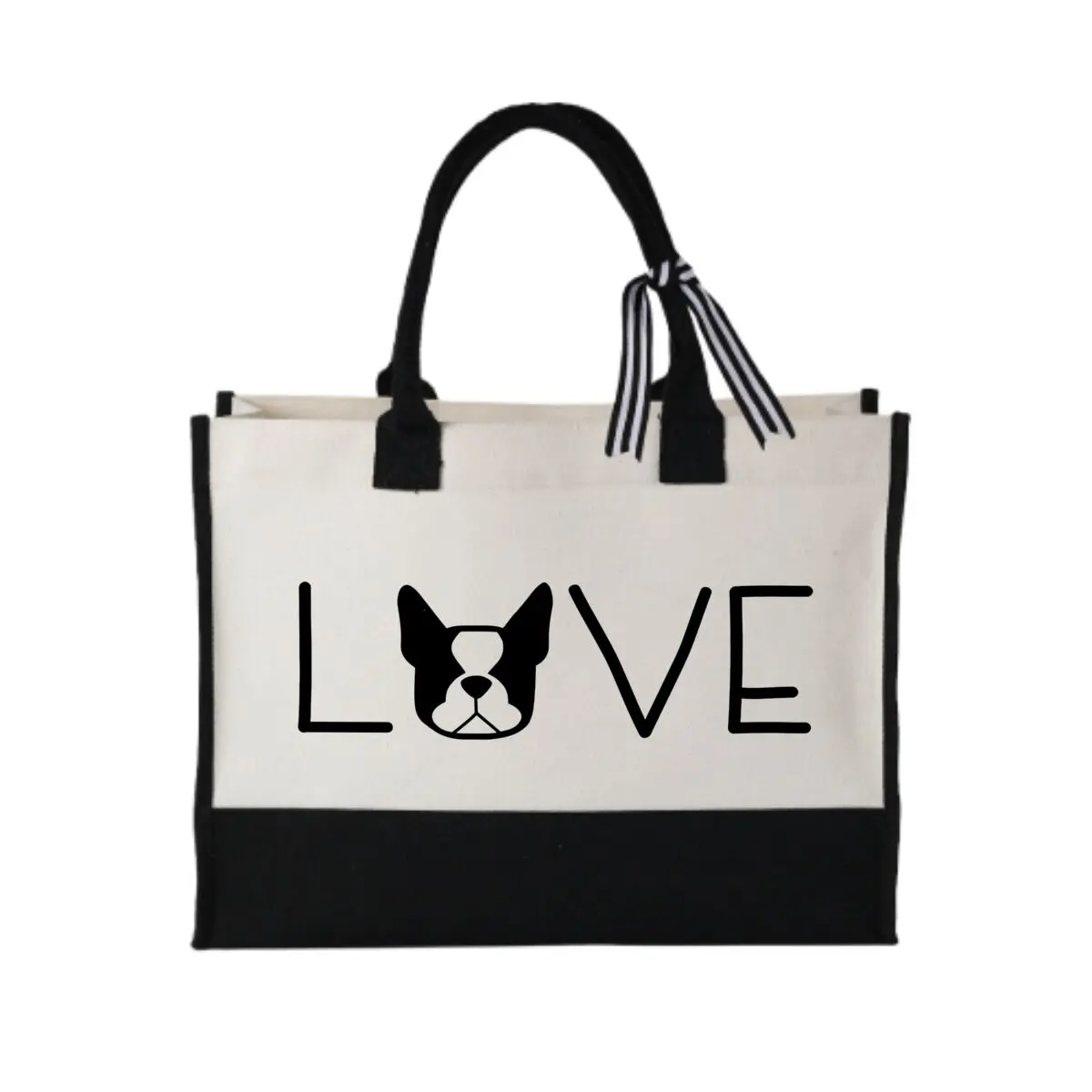 

Значок любви скрывает домашнее животное Love Secret Минималистская лоскутная холщовая сумка через плечо для офисного использования