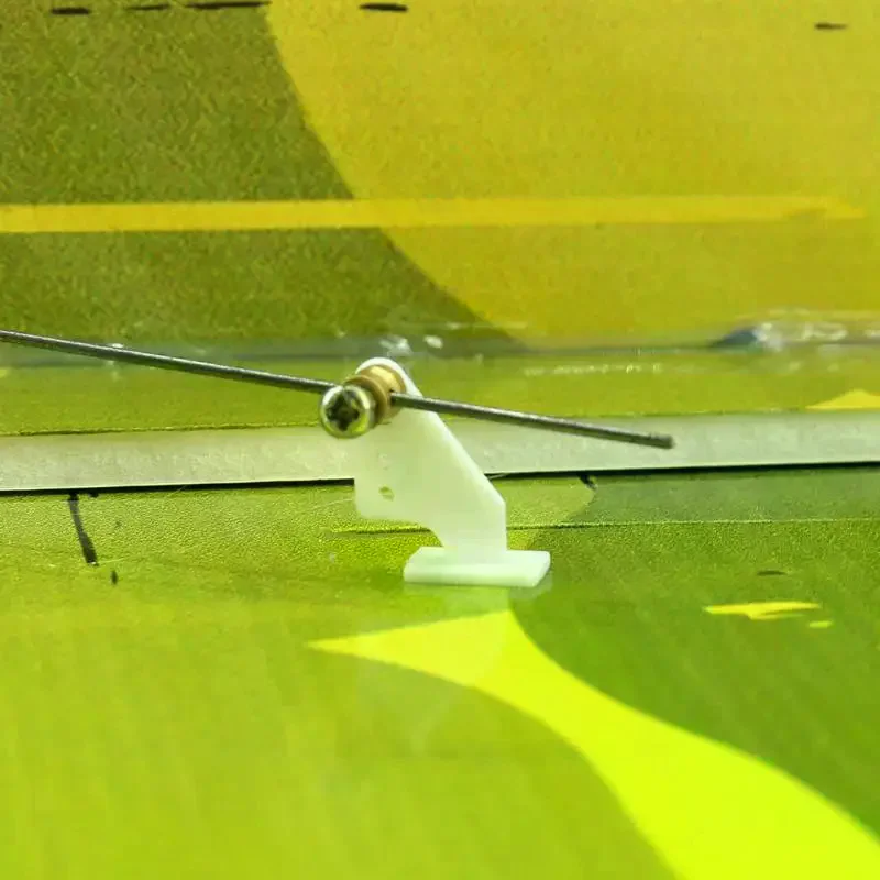 20Set RC Airplane Servo Horn U Type Fast Connector Four Hole Control Horn For Fixed Wing Model Aircraft DIY Assembly