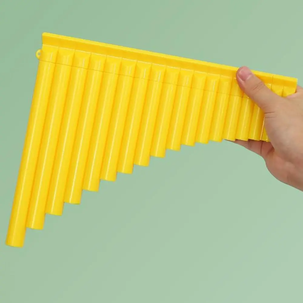 Anfängerfreundliche 18-Pfeifen-C-Dur-Panflöte, tragbares ergonomisches Blasinstrument, leicht zu erlernen, professionelle Panflöte für Volksmusik – Detail 6