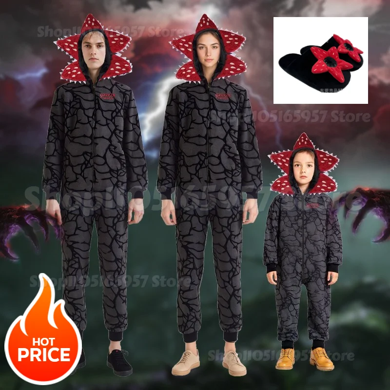 

Family Cannibal Flower Pajamas Flannel Fabric Onesie for Boys Girls Soft Bathrobe Jumpsuit Cosplay Onesie Sleepwear 2025