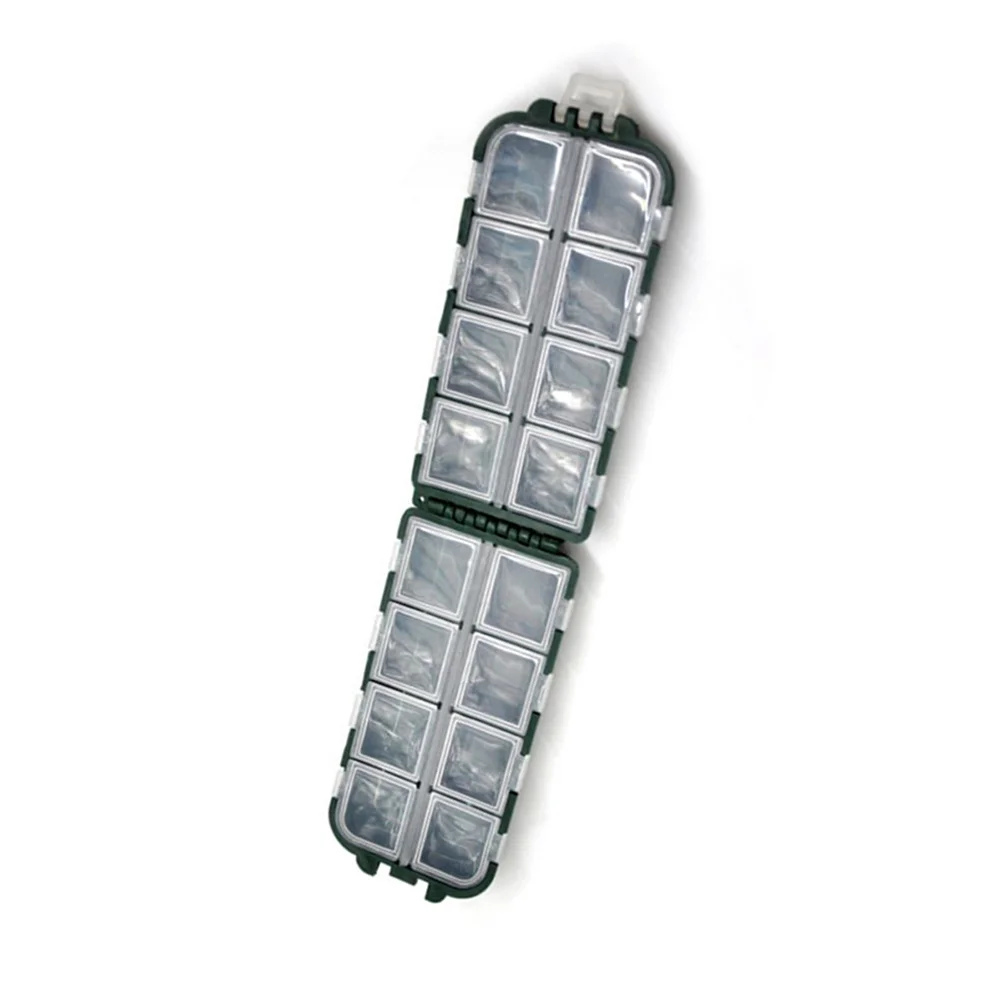 

2Pcs Fishing Tackle Storage Box Portable 8-Grids Organizer Waterproof for Lure Hook Bait Fishing Accessory Storage
