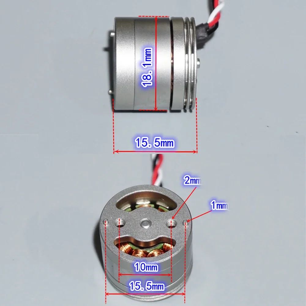 1406 Model Aircraft High Speed Brushless Motor 2200KV Four Axis Multi Rotor Replacement Motor Part