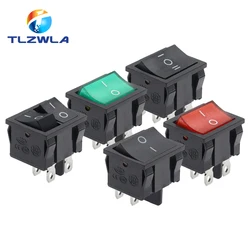 1PCS KCD5 21x24mm 21*24mm Rocker Switches Kit 4 Pin 6Pin 2 Position 3 Position 6A/12A 250VAC ON-OFF ON-OFF-ON Power Switch