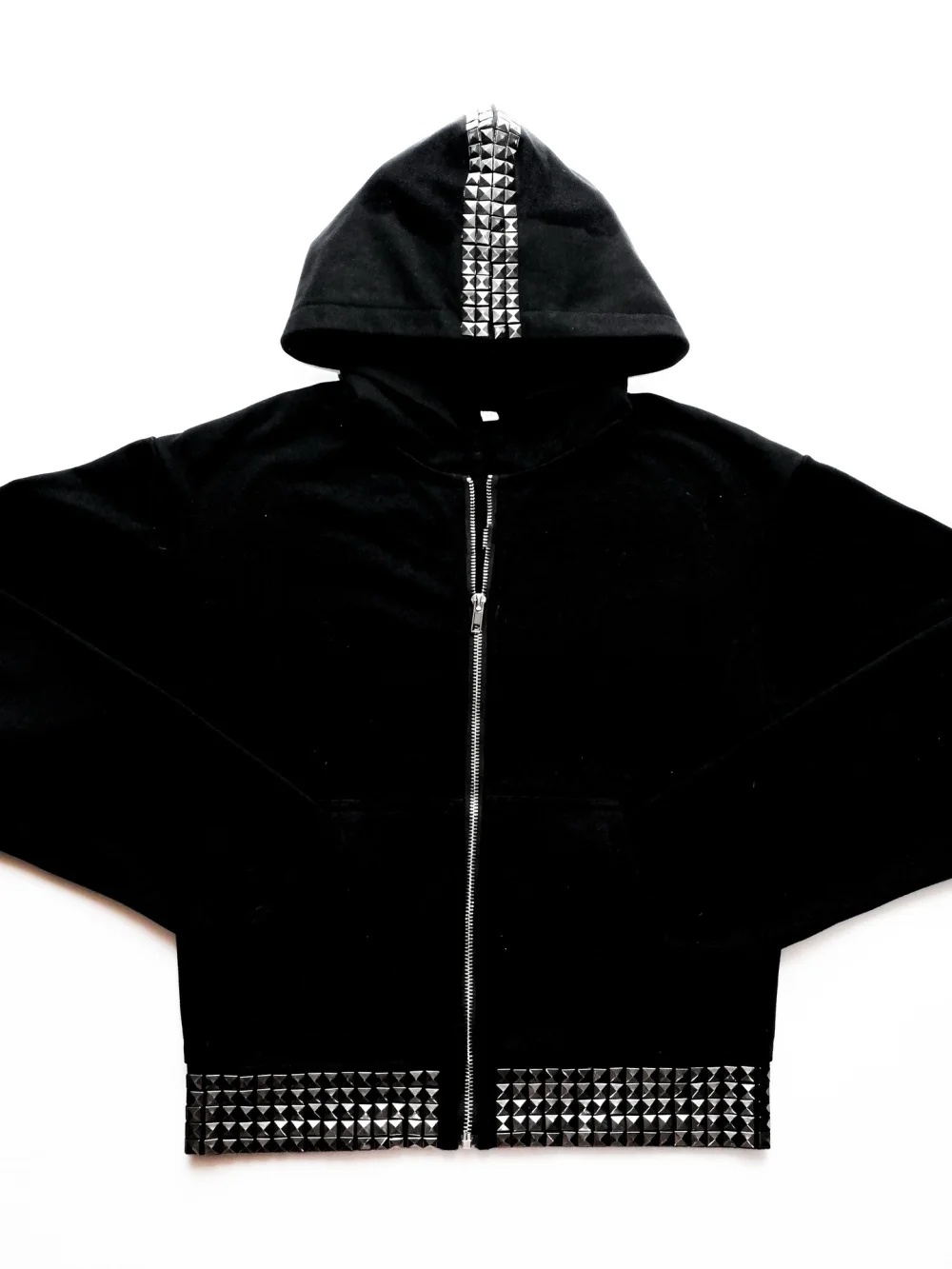 2025, neuer Y2K-Kreuz, Heißprägung, Modetrend, Strickjacke, Kapuzenpullover, Unisex, personalisierter Punk-Hoodie