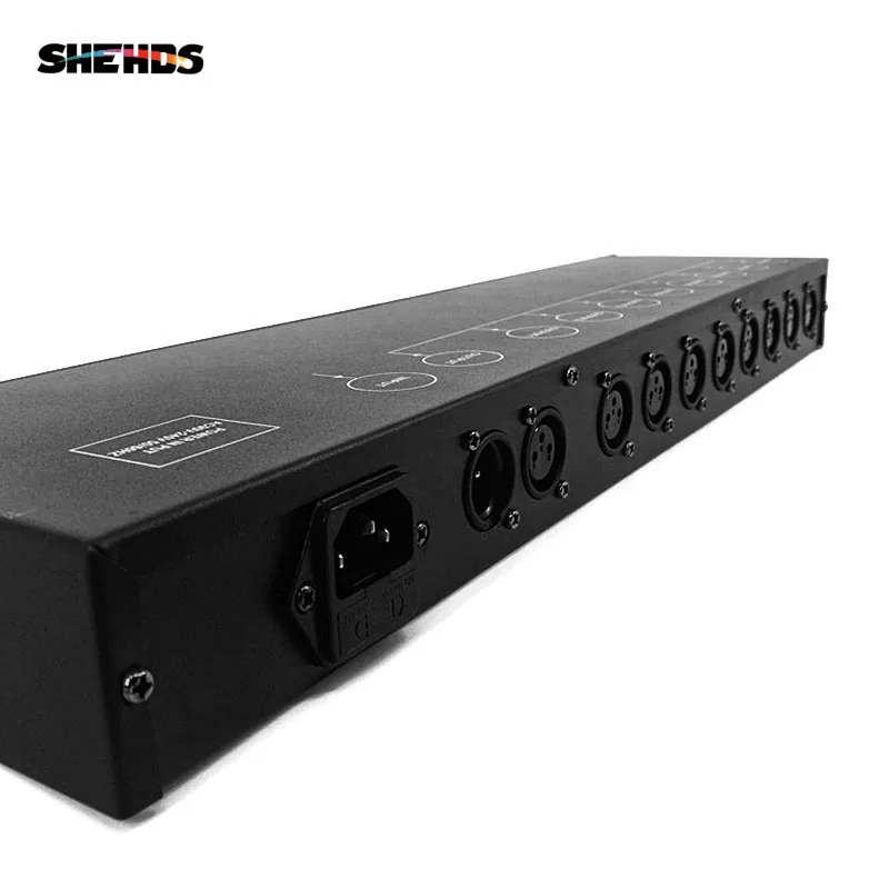 SHEHDS DMX512 8CH Signalverstärker Splitter 8-Wege DMX Distributor Bühnenlicht Controller Ausrüstung – Detail 6