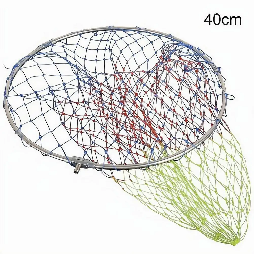 Edelstahl-Fischernetz mit faltbarem Design, klappbarer Netzkopf, Landungsnetz, Zubehör für Tiefenlandung, Fischfangnetz für Meeresfischerei – Detail 1