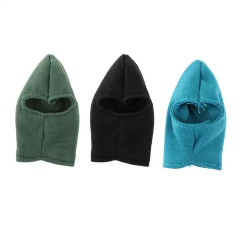 12 Inch Doll Action Figure Headwear Accessories Miniature Hood Handmade Facekini Hat Outfits Cap for Male Soldier