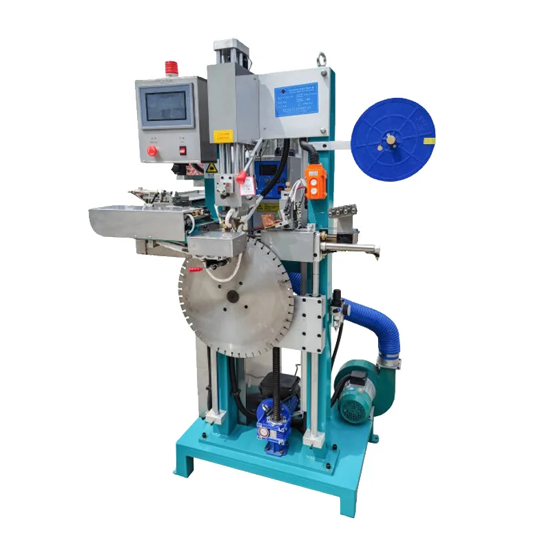 Automatic Diamond Saw Blade Segments Brazing Welding Machine Condition Featuring Gearbox Motor Bearing PLC Pressure Vessel