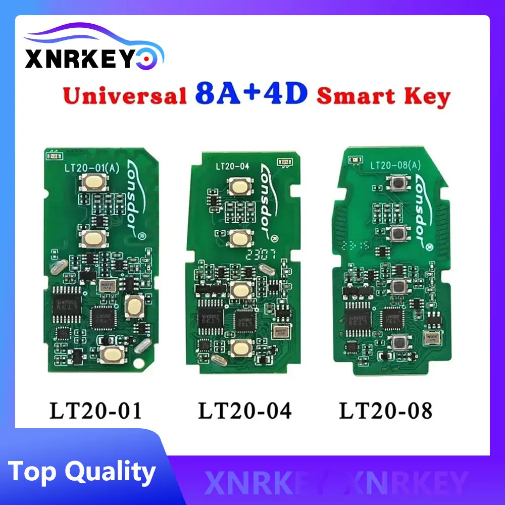 

Lonsdor Φ умный ключ, печатная плата 8A + 4D, Регулируемая Частота для Toyota и Lexus, поддержка K518 и K518ISE и KH100 +