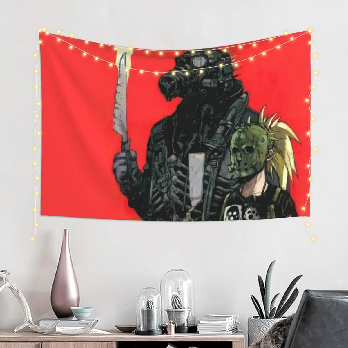 Dorohedoro ドロヘドロ Tapestry Wall Carpet Room Decorator Art Mural Decorations For Room Tapestry