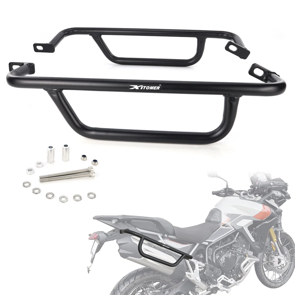

Side Cover Guard Fit For Triumph Tiger 900 Rally/GT/PRO 900 GT/Pro Tiger 850 Sport Motorcycle Side Crash Bars Saddle Bag Support