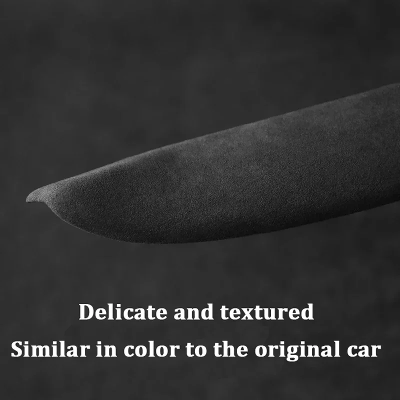 Alcantara Suede Dashboard Panel Protector Cover For Tesla Model Y 3 Door Trim Cover interior Accessories Dash Decor Sticker Wrap