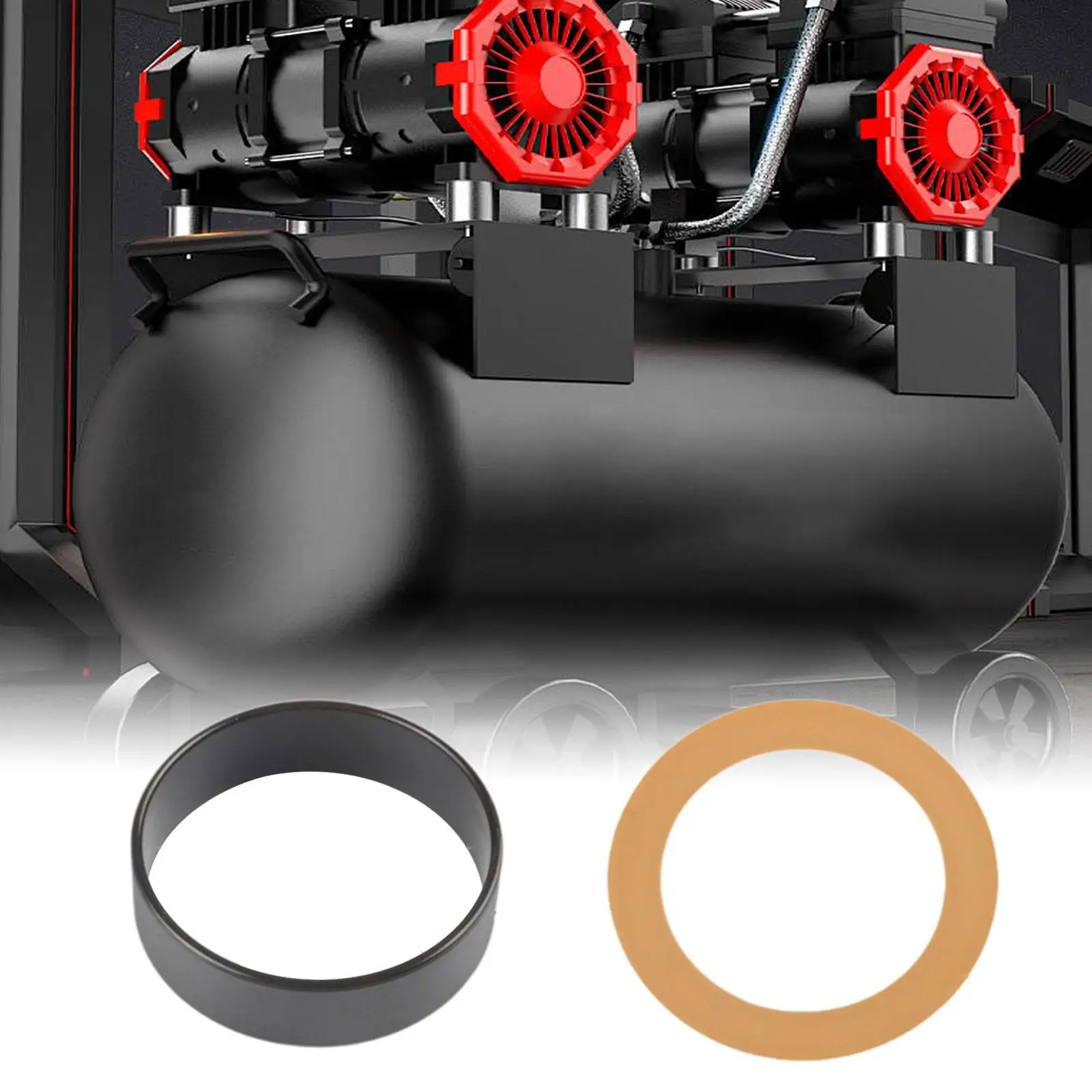 Air Compressor Metal Piston Cylinder Sleeve Shock Resistance Replacement Install for Pump Accessories