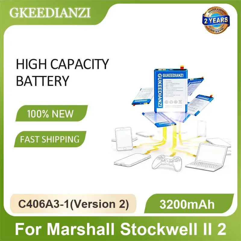 

Аккумулятор для колонки Marshall Stockwell II 2 Tufton C196G1