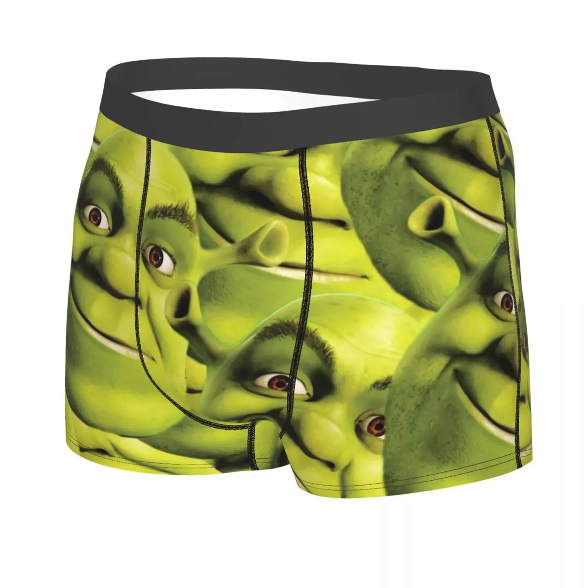 Custom Shreks Super Slam Underwear Male Printed Boxer Briefs Shorts Panties Soft Underpants