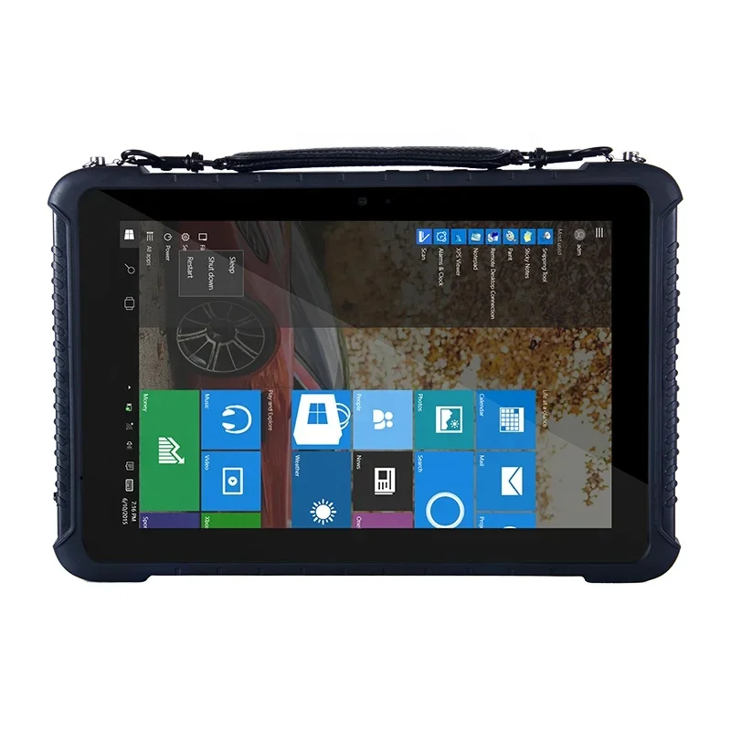 

SLR Sunlight Readable Rugged Tablet SSD IP65 Rugged Tablet Windows 10 10 Inch Kabylake Core M3-7y30 8GB RAM 128G Industrial