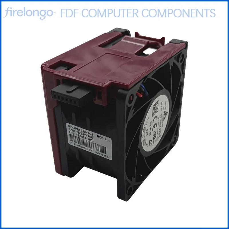 80mm Server Cooling Fan for HP DL380 G10 Plus P21640-001 P22800-001 P23971-001