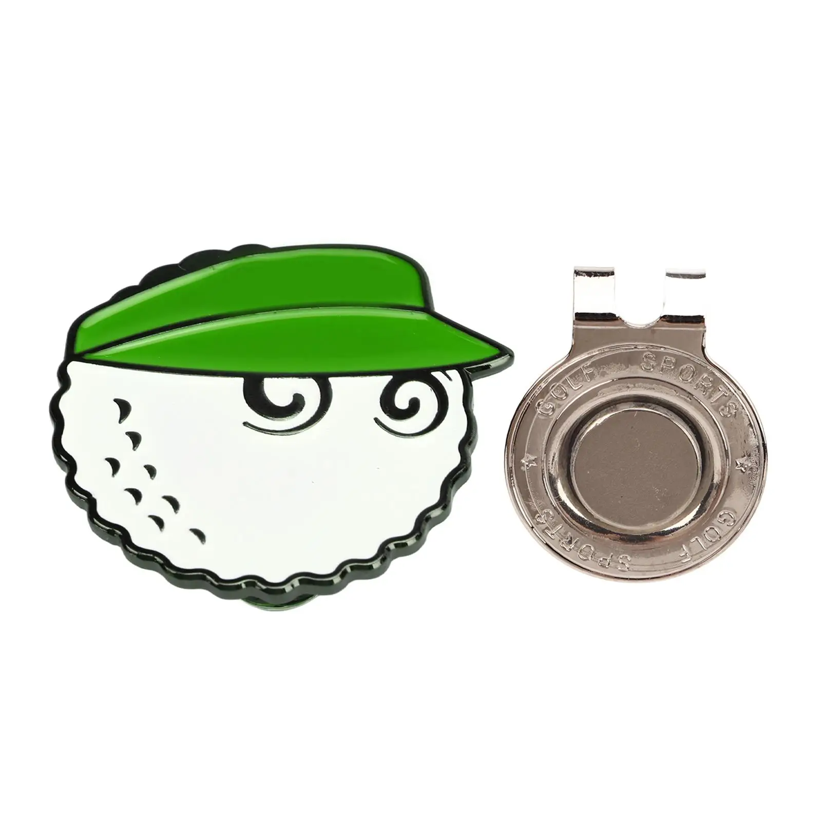 

Zinc Alloy Golf Hat Clip Marker - Rust Resistant, Stylish Gift for women , Exquisite Craftsmanship