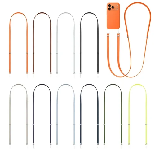 Correas cruzadas magnéticas originales 1:1, cordón para funda de teléfono para IPhone 17 Pro Max, correa ajustable para el cuello, cordón multifuncional
