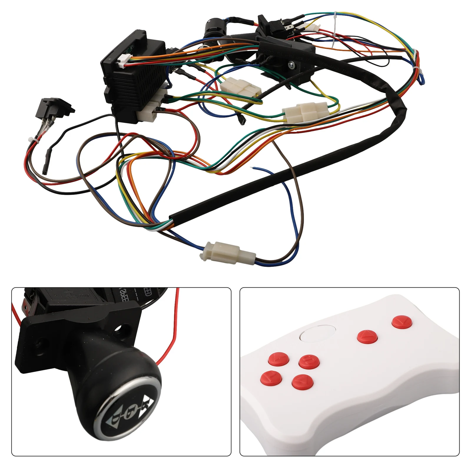 Transform Your Electric Car with this Complete Wire Switch Kit Easy to Connect Materials Transform Your Electric