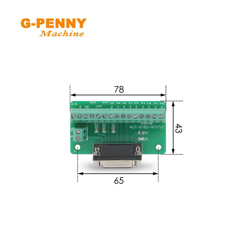 Tarjeta de control de movimiento de 3 ejes NC Studio PCI para fresadora de grabado de enrutador cnc, adaptador de interfaz cnc, placa de ruptura