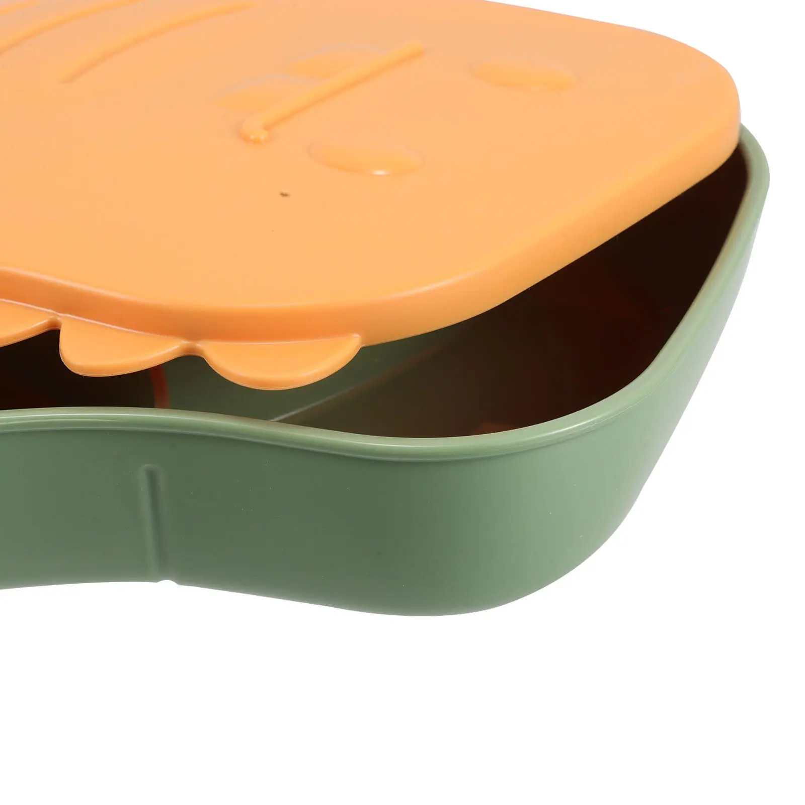 Animal Themed Divided Dinnerware for Children Suction Base Compartment Plate Reusable Unbreakable Portion Control Kids Plates