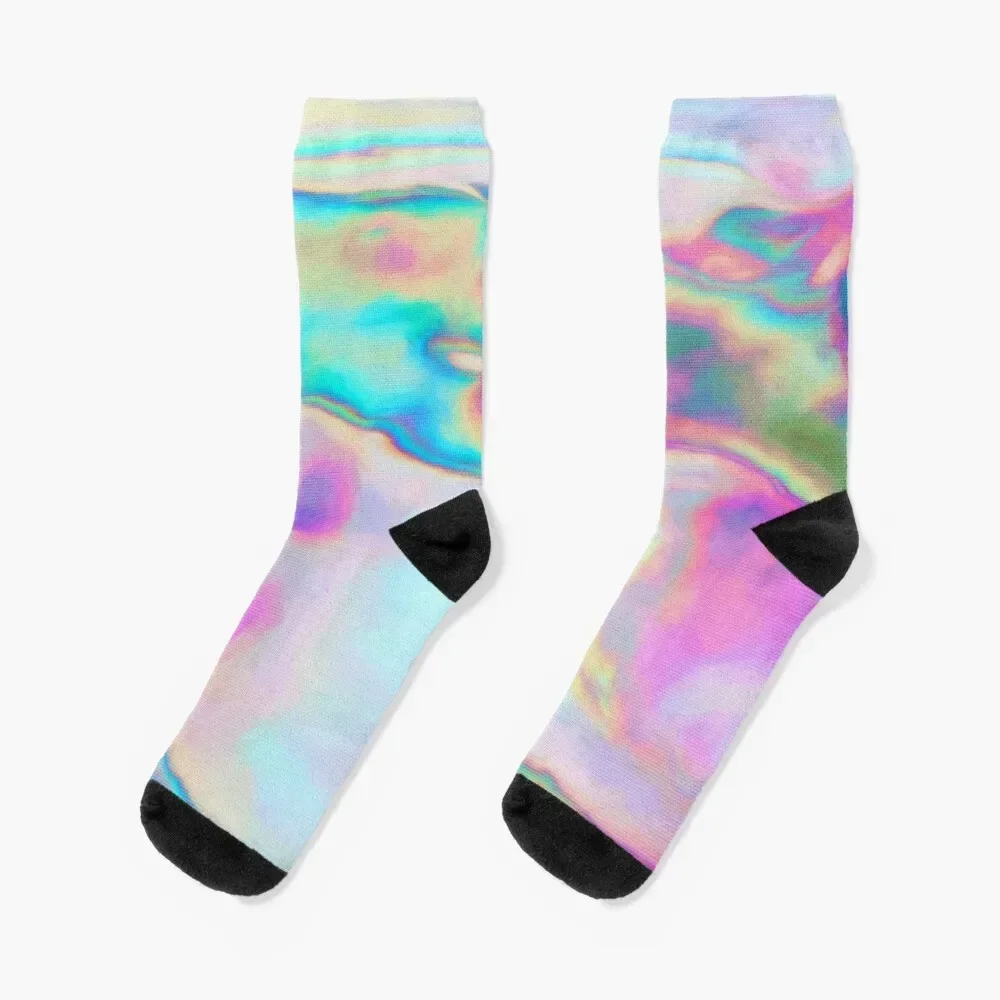 

Радужные абстрактные носки, роскошные спортивные и удобные женские носки для пола, мужские носки