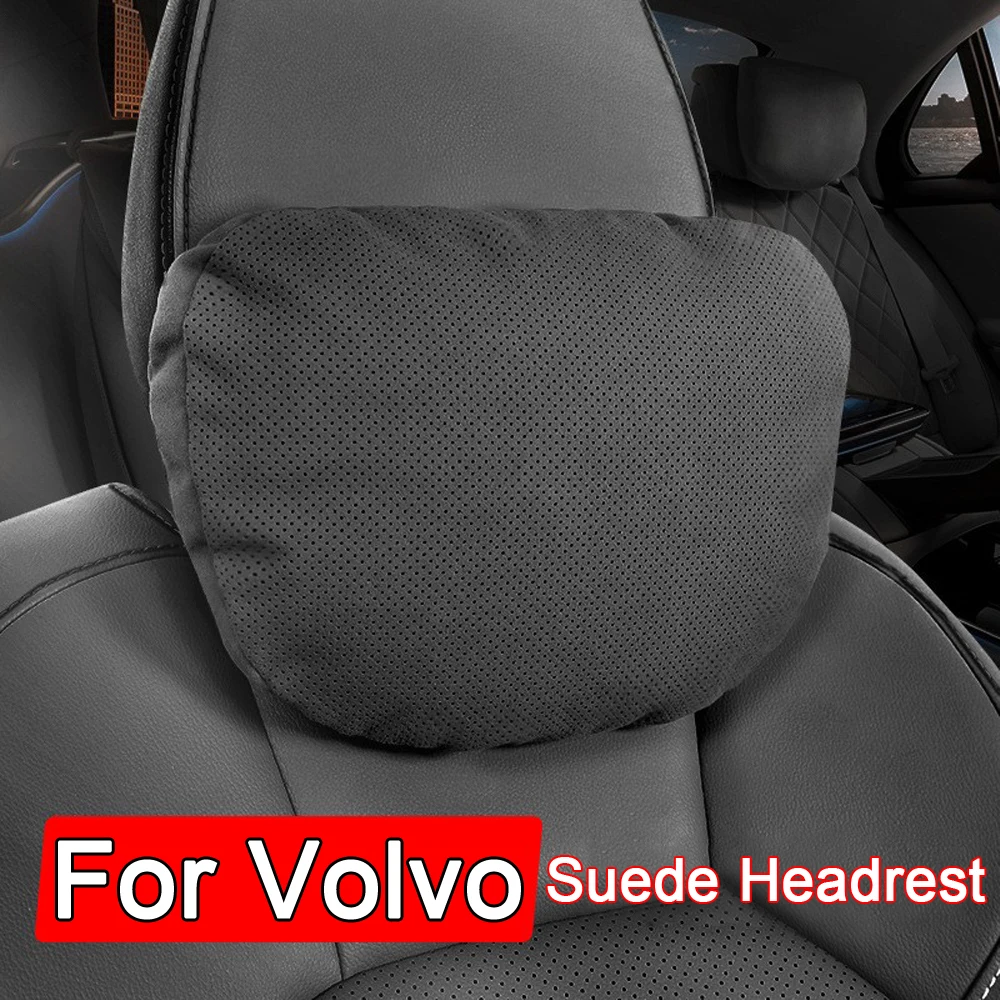 Car Headrest Seat Support Waist Pillow Breathable Car Neck Pillow For Volvo XC60 XC90 S90 V90CC S60 V60CC V40 S80 XC40 Xc70 V50