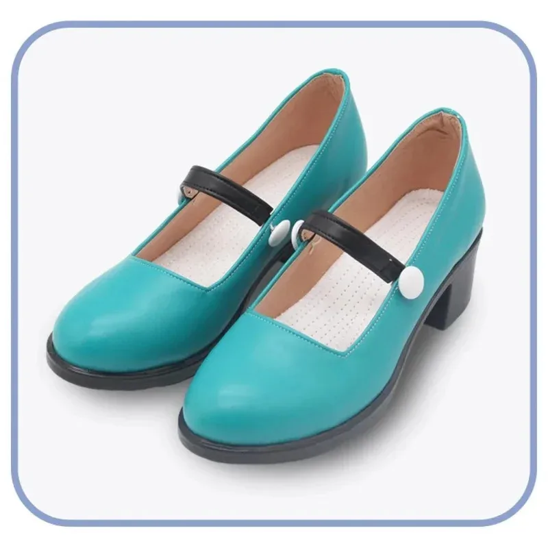 

NewKusanagi Nene Cosplay Shoes PJSK Cosplay Boots Halloween Carnival Prop PU Leather Shoes Custom Made2025