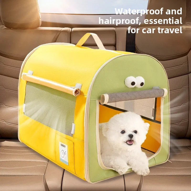 detachable-washable-dog-fence-indoor-fence-pet-nest-travel-bag-waterproof-hairproof-luggage-cover-pc-material-travel-bag