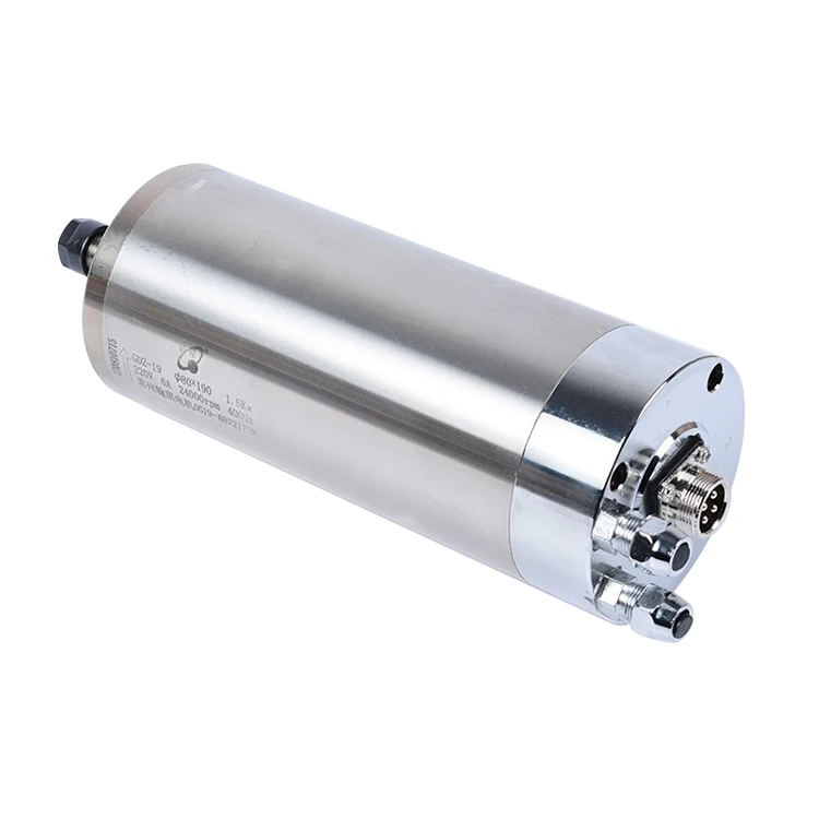 GDZ80-1.5 water cooled 1.5KW ER11 24000rpm cnc router spindle motor