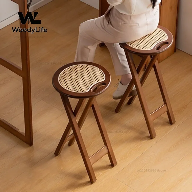 Tabouret Rond Pliant, De Salle À Manger, Tabouret Mazar Pour Salon, Tabouret Haut Pour Adulte, De Bar, Petit B