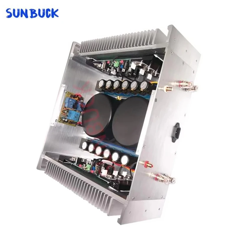 SUNBUCK KSA 100 Circuit Class A Rear Amplifier 200W+200W Stereo 2.0 HIFI post Amplifier Audio