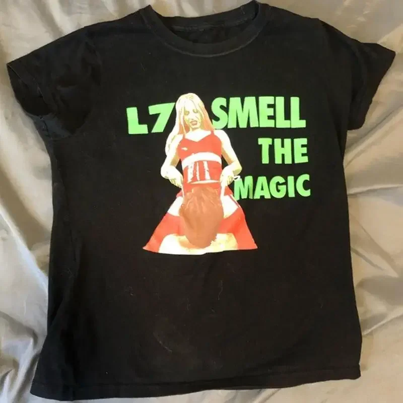 L7 Band Live On Stage Black T Shirt Cotton All Size 7D1583