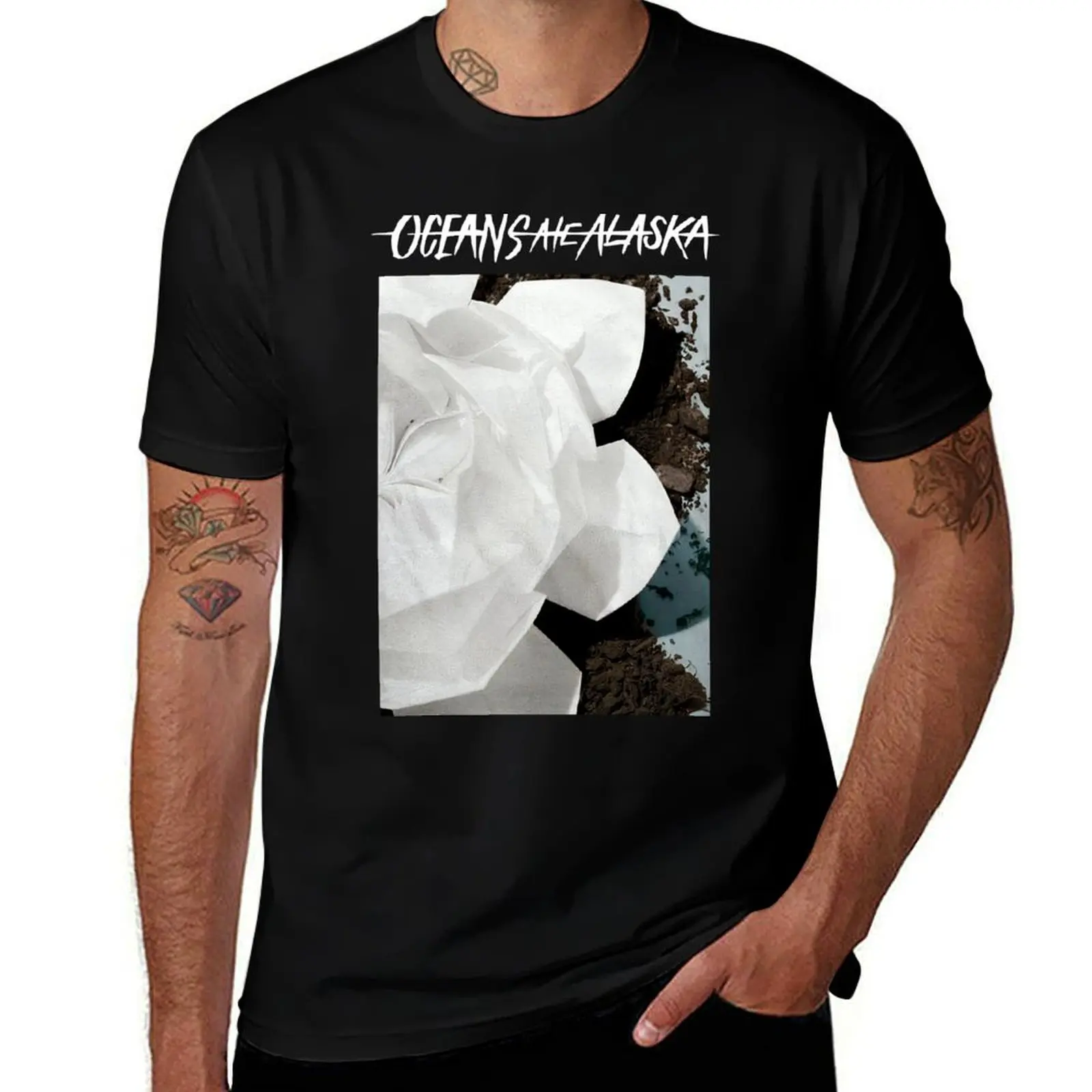 

Men's Oceans Ate Alaska Flower Tee Fashion T-Shirt Clothing topping cheap stuff funny t shirts men