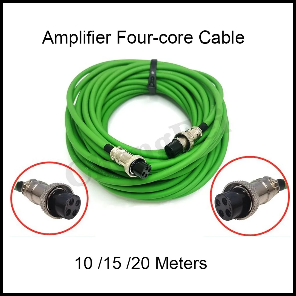 

hot Laser Amplifier Preamplifier Four-core Cable 10/15/20 Meters Cables for BCL-AMP Weihong Controller of Precitec Raytools