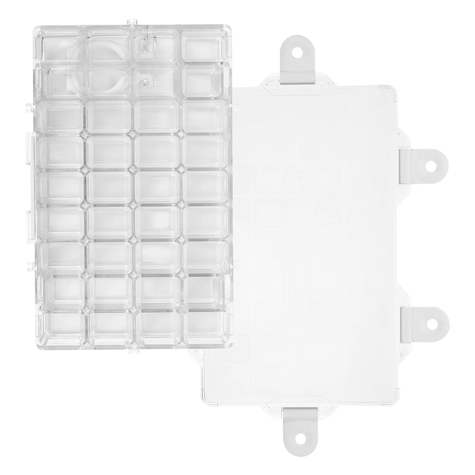

Multifunctional 36 Moisturizing Pigment Box Transparent Sealed Palette Paint Case for Watercolor Oil Painting Travel Art