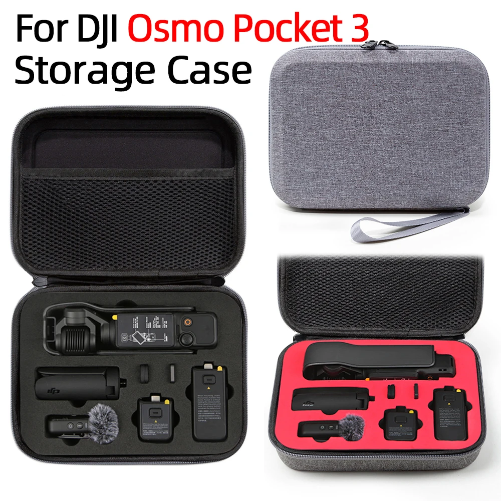 Carrying Case for DJI Osmo Pocket 3 Handheld Gimbal Accessories Bag Waterproof Storage Bag Multifunctional Portable Box