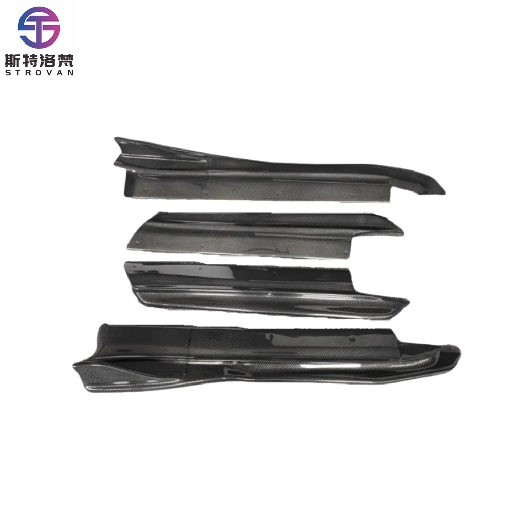 

STLF Genuine Carbon Fiber A-Style Side Skirts and Four Piece BodyKit for Porsches Cayman 718 Boxster for Modifying Car Fenders