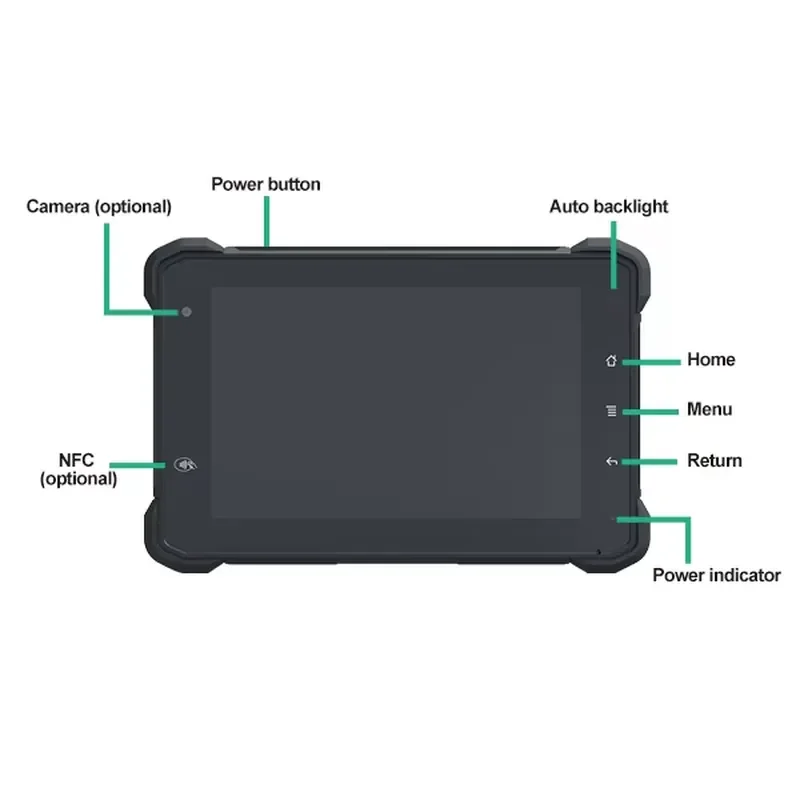 3Rtablet Industrial 4G Octa Core Wi-Fi Android 13 GMS Certified Tablet PC for Vehicle & System
