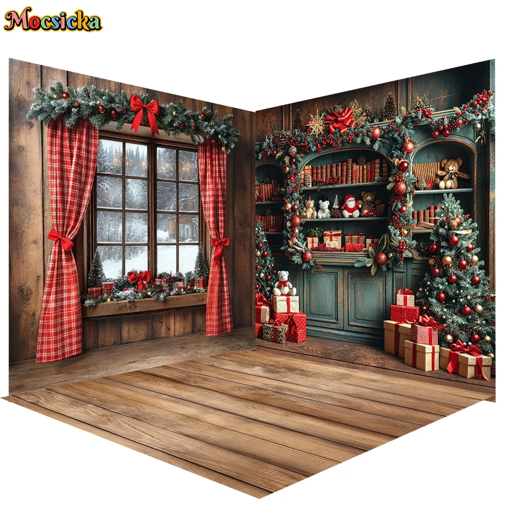 Mocsicka Fotografie-Hintergrund, Weihnachtsgeschenk, Spielzeugladen, Dekoration, Hintergrund, Familie, Weihnachten, Urlaub, Porträt, Fotostudio-Requisiten