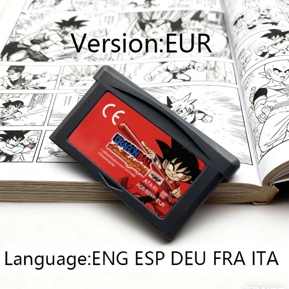 

Картридж GBA Game Series, 32-битная карта для игровой консоли Advanced Adventure Supersonic Warriors Buu's Fury