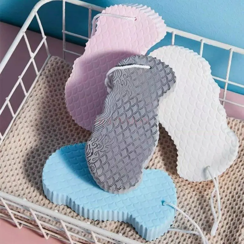 1pcs Mud Under the Skin, Bath Towel for Home Use，Baby Bath Sponge Rubbing Towel Does Not Harm Baby's Skin,