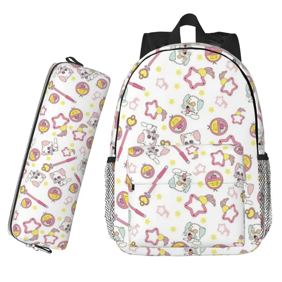 

Creamy Mami - Texture Backpack Hot Sale Daypack Large Capacity Boys Girls BookBag Shoulder Bags Kids School Bag Pencil Case