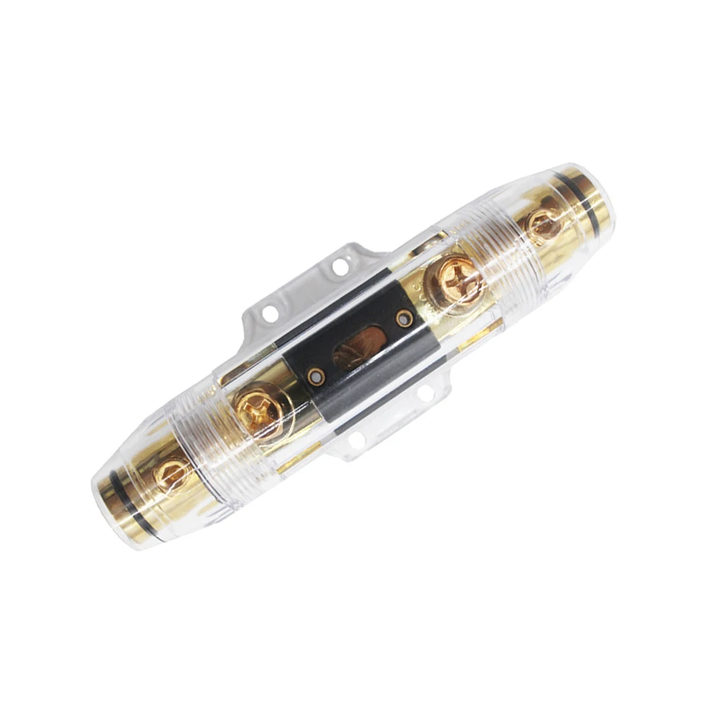 

100A Fuse Holder Car Boat RV Speaker Protector Storage Box Insurance Tube Audio Modification Vehicle for Auto