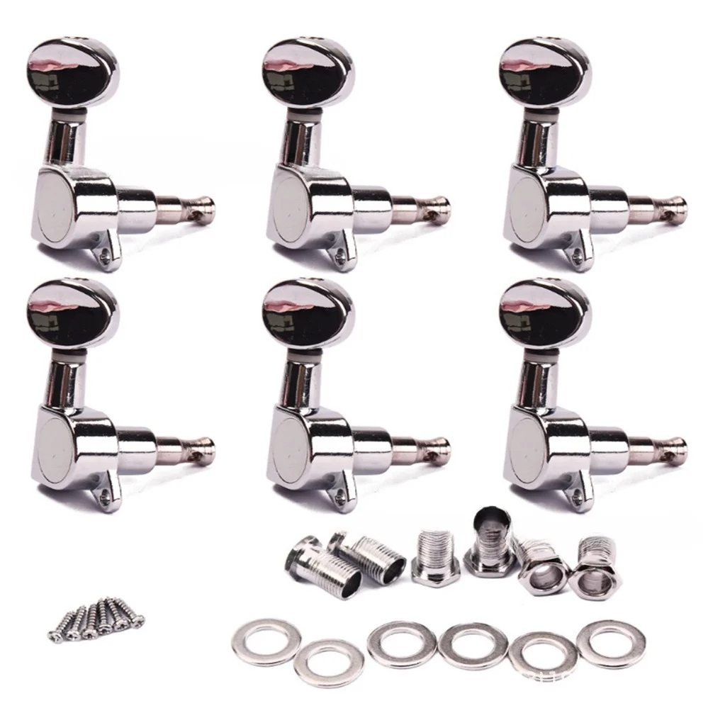 

Ручки настройки народной гитары, маленькая круглая головка, полностью закрытая