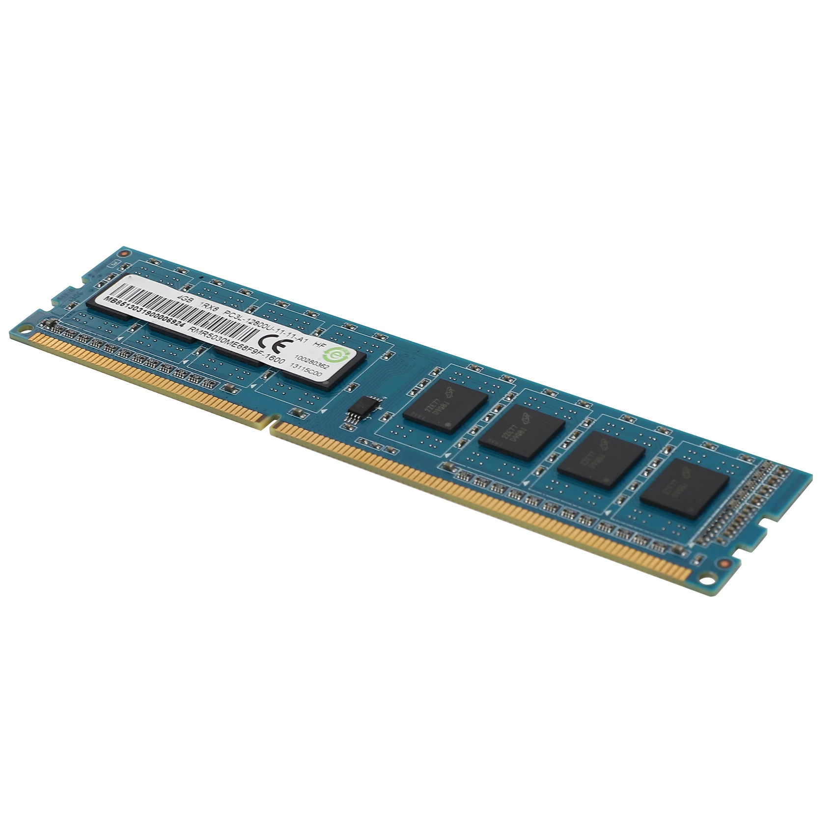 ذاكرة سطح المكتب إنتل AMD اللوحة الأم ، DDR3 ، 4GB ، 1RX8 ، PC3L-12800U ، 1600Mhz ، 240Pins ، 1.35V ، CL11 DIMM Ram