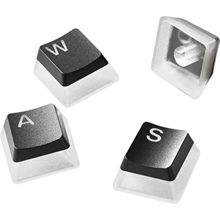 

PRISMCAPS - Double Shot Pudding-Style Keycaps - Durable PBT Thermoplastic - Compatible with a Wide Range of Mechanical Keyboard